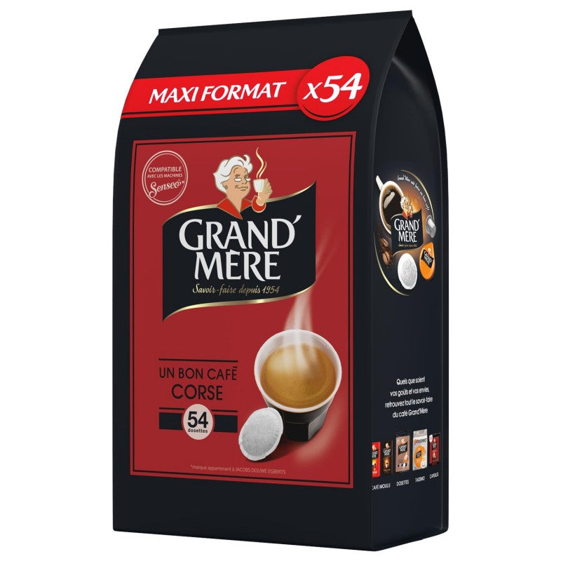 GRAND'MÈRE Cafe Dosettes Corse 54 Dosettes - Marché Du Coin