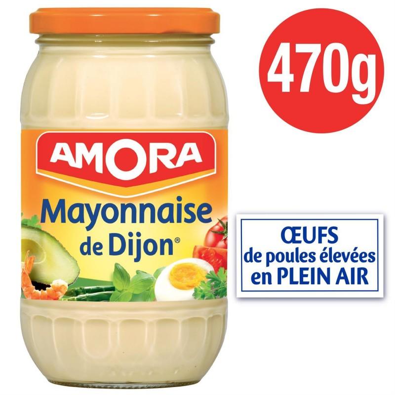 AMORA Mayonnaise Sans Sulfites 470G - Marché Du Coin