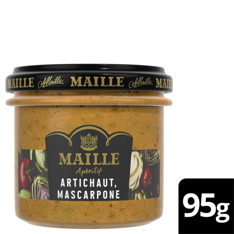 MAILLE Tartinable apéritif artichaut mascarpone et tomates cerises