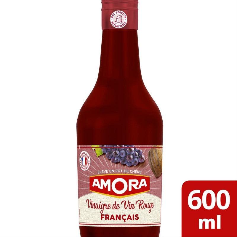 AMORA Vinaigre Vin Rouge Français 600Ml - Marché Du Coin