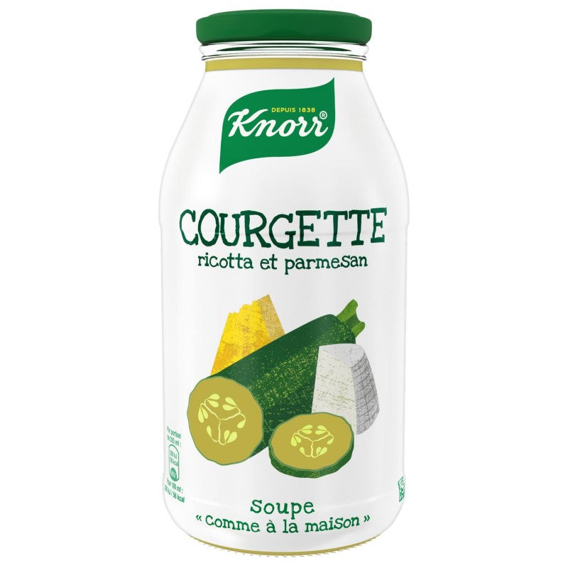 KNORR Soupe Courgette Ricotta Parmesan 45Cl - Marché Du Coin
