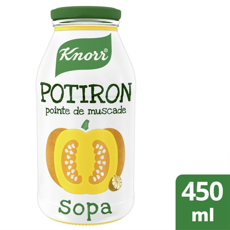 KNORR Soupe Potiron Pointe De Muscade 45Cl - Marché Du Coin