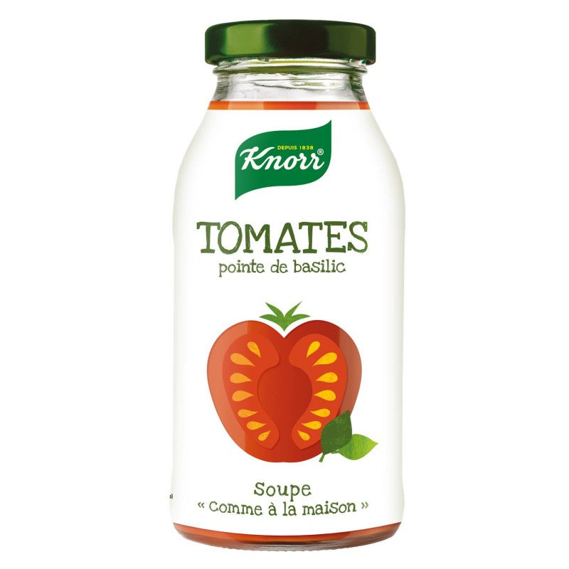 KNORR Soupe Tomates Pointe De Basilic 45Cl - Marché Du Coin