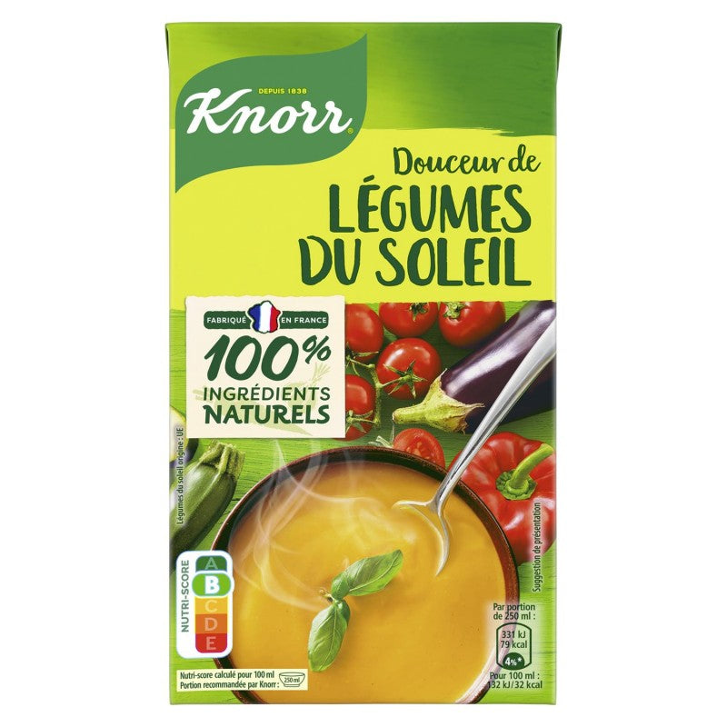 KNORR Soupe Douceur De Légumes Du Soleil 1L - Marché Du Coin