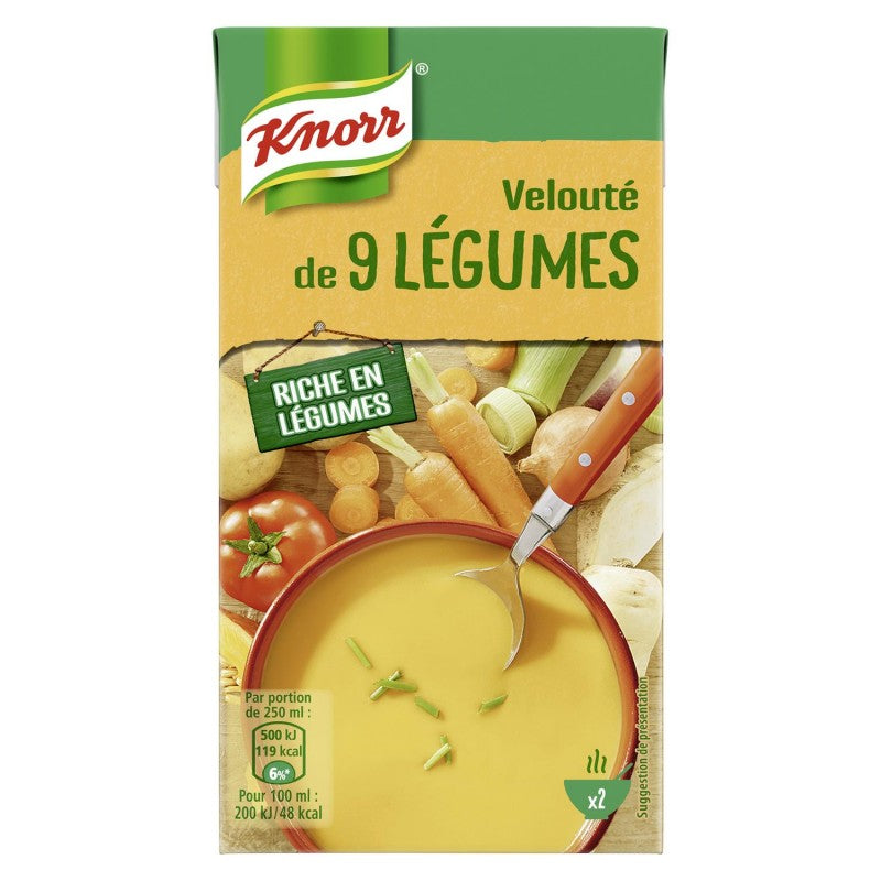 KNORR Velouté 9 Légumes 500Ml - Marché Du Coin