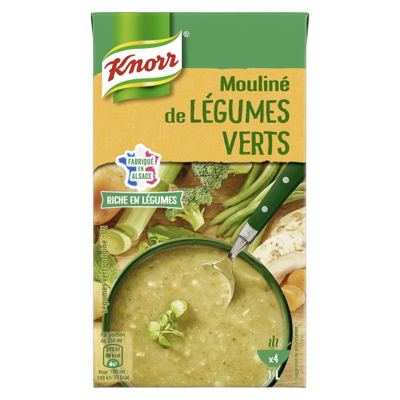 KNORR Mouliné Légumes Verts 1L - Marché Du Coin