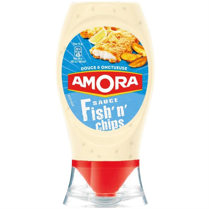 AMORA Sauce Fish'N Chips 251G - Marché Du Coin