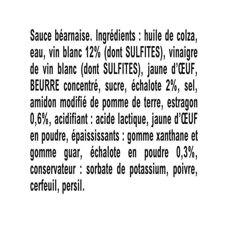 AMORA Sauce Bearnaise Aux Echalottes Et Au Vin Blanc 180Ml - Marché Du Coin