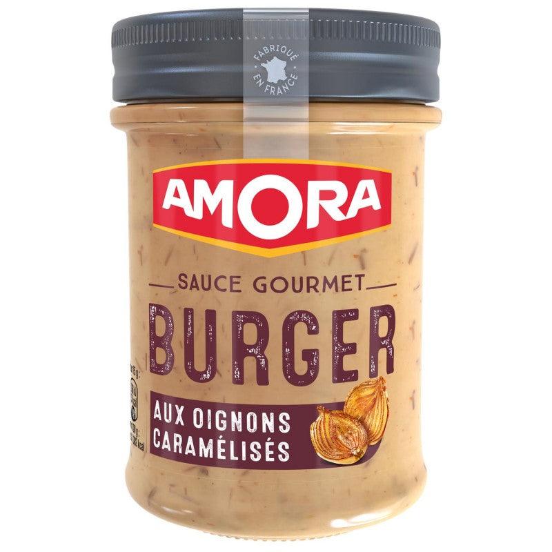 AMORA Sauce Burger Aux Oignons Caramelisés 188G - Marché Du Coin