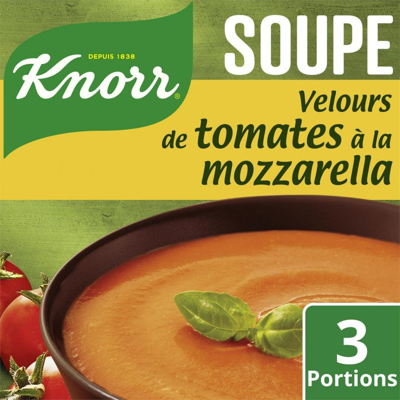 KNORR Soupe Velours Tomate Mozzarella 96G - Marché Du Coin