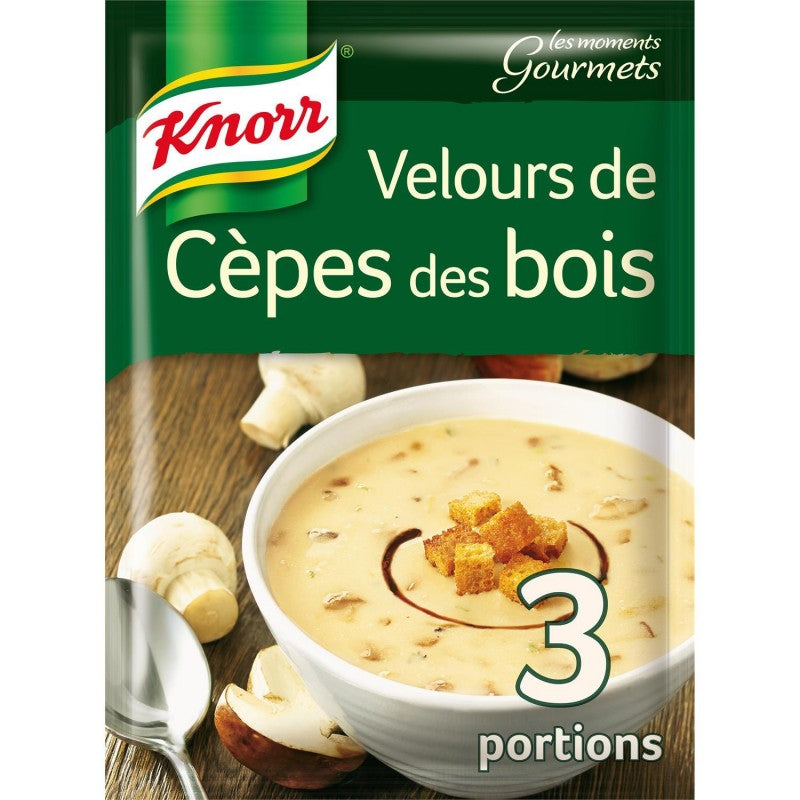 KNORR Soupe Velour De Cêpes Des Bois 91G - Marché Du Coin