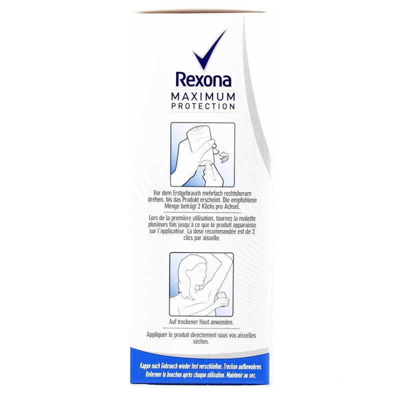 REXONA Woman Déodorant Stick Maximum Protection Clean Fresh Scent 45Ml - Marché Du Coin