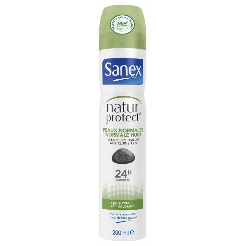 SANEX Deodorant Spray Natur Protect Peaux Normales 200Ml - Marché Du Coin