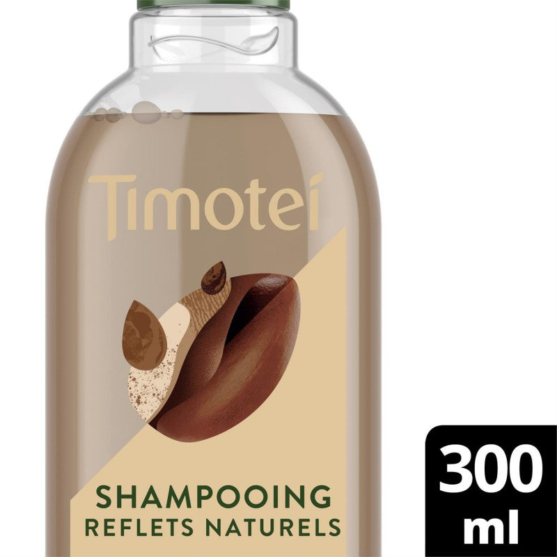 TIMOTEI Shampooing Reflets Naturels Henné 300Ml - Marché Du Coin