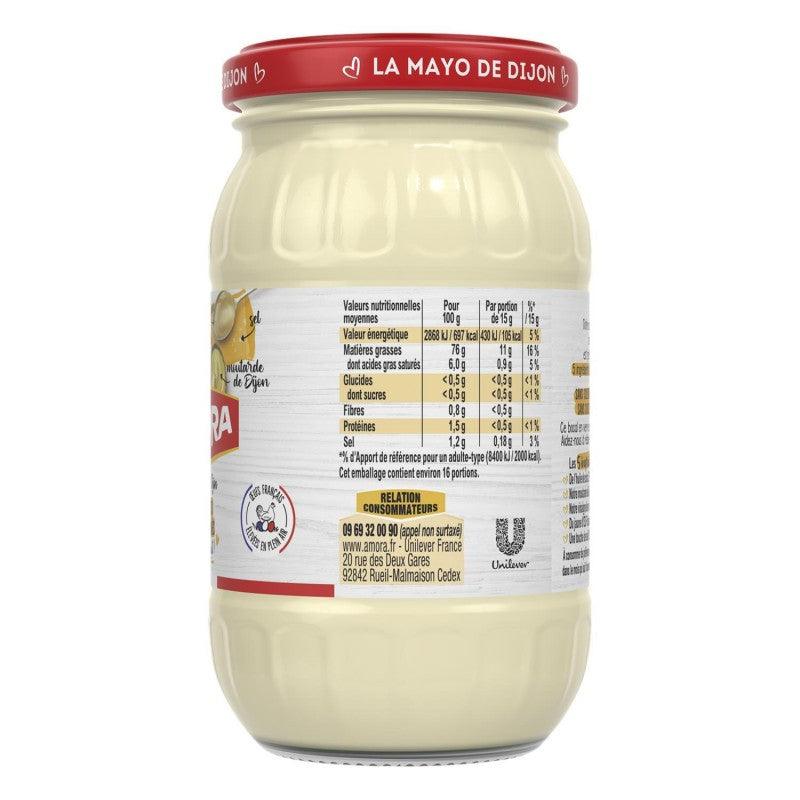 AMORA Mayonnaise De Dijon 5 Ingrédients Bocal 235G - Marché Du Coin