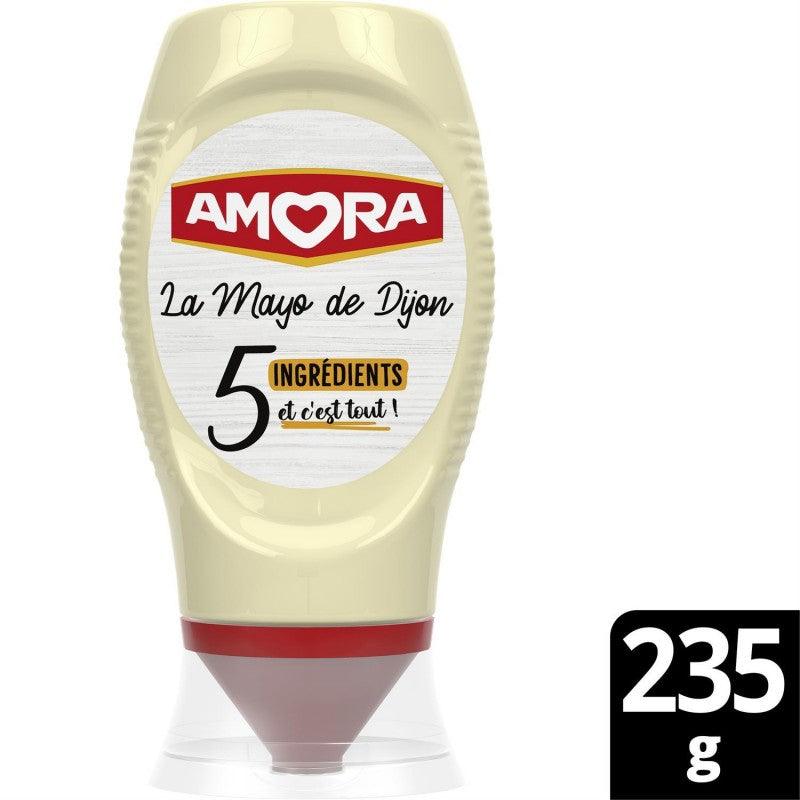 AMORA Mayonnaise De Dijon 5 Ingrédients Flacon Souple 235G - Marché Du Coin