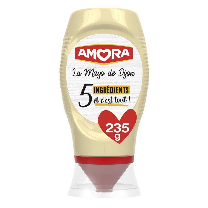 AMORA Mayonnaise De Dijon 5 Ingrédients Flacon Souple 235G - Marché Du Coin