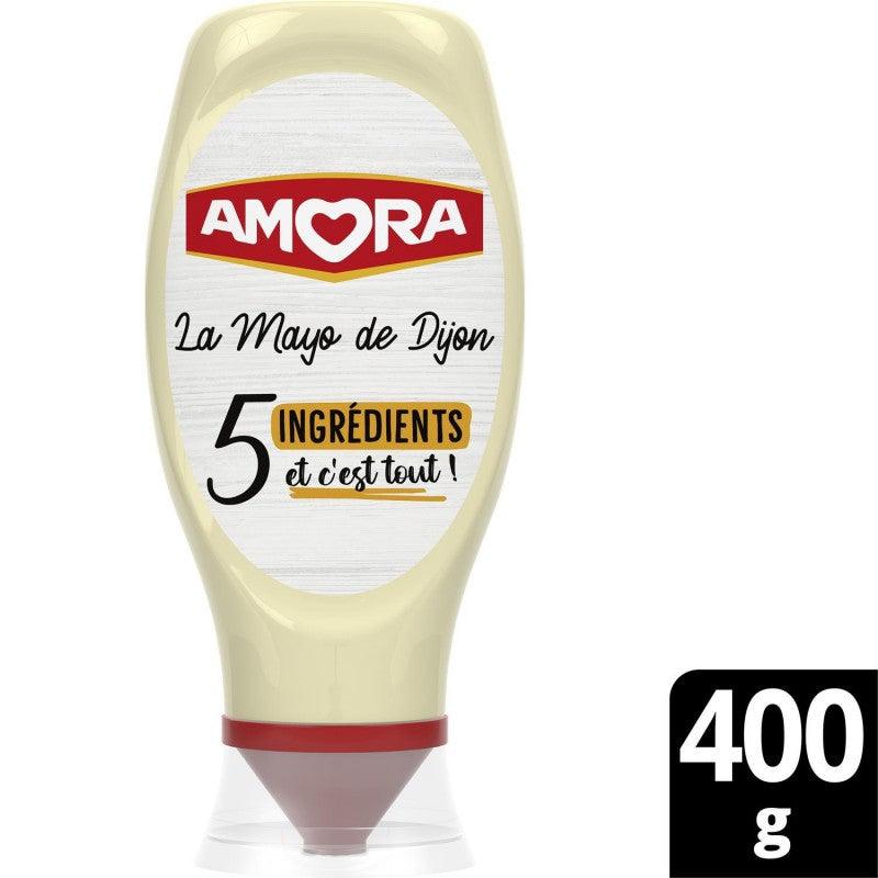 AMORA Mayonnaise De Dijon 5 Ingrédients Flacon Souple 400G - Marché Du Coin