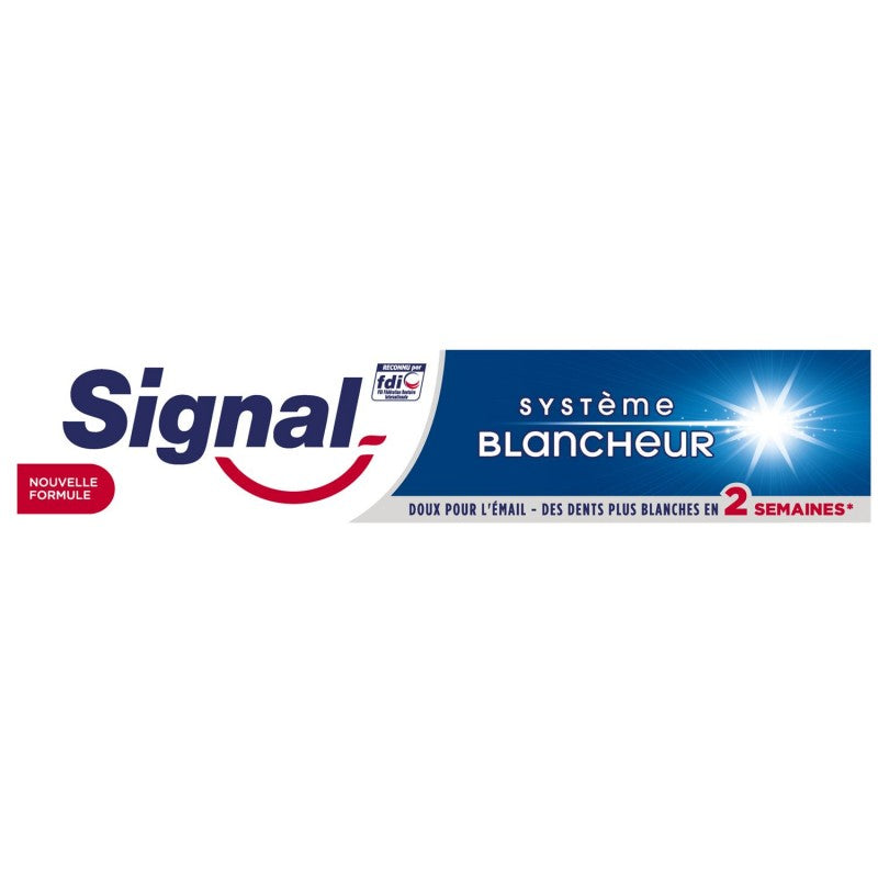 SIGNAL Dentifrice Système Blancheur 75 Ml - Marché Du Coin