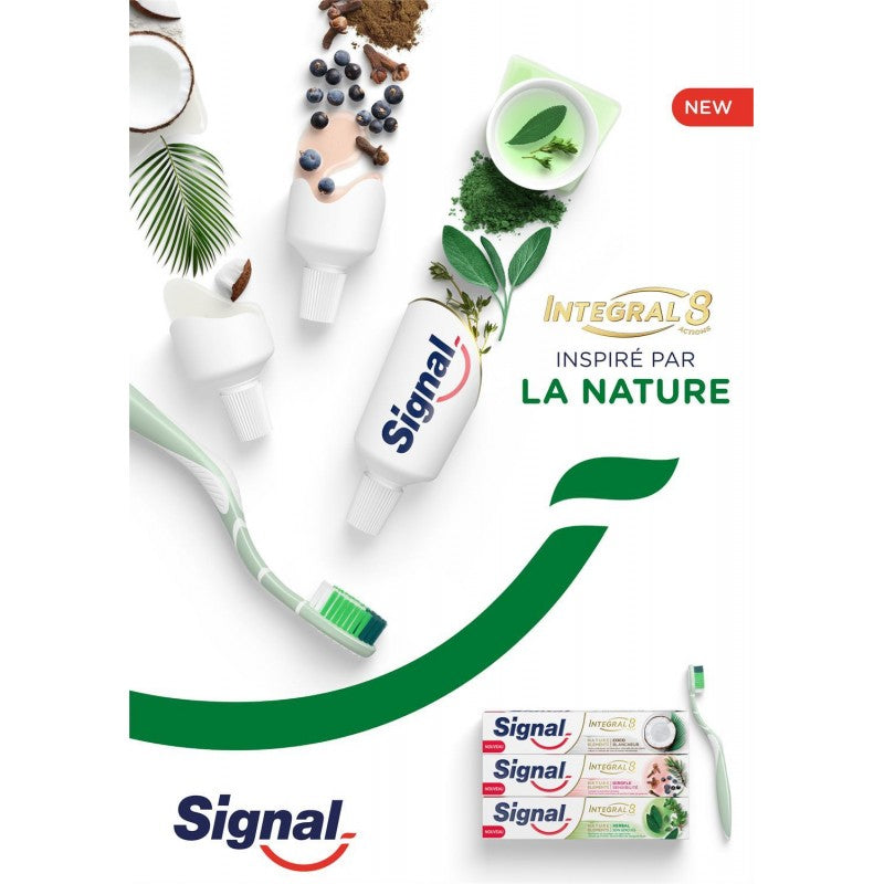 SIGNAL Dentifrice Integral Nature Essence Gencives Thym 75Ml - Marché Du Coin