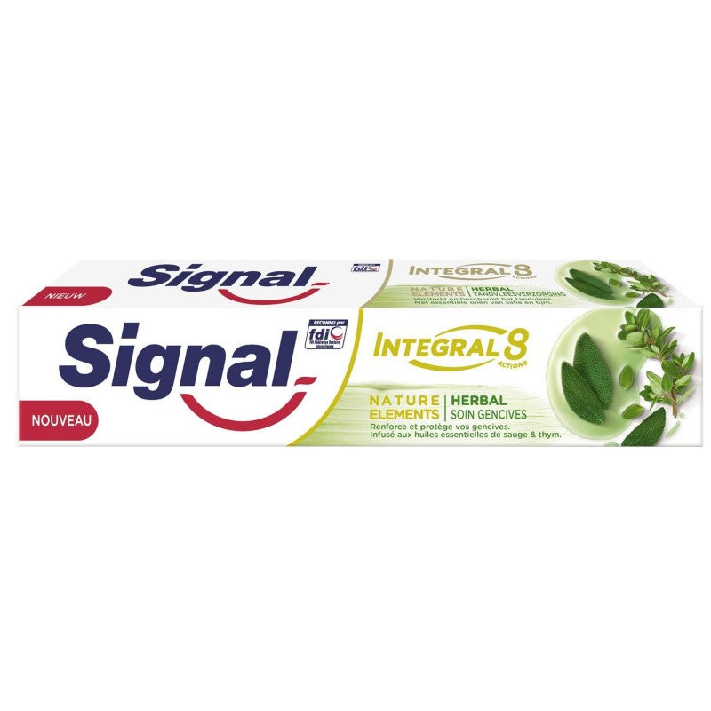 SIGNAL Dentifrice Integral Nature Essence Gencives Thym 75Ml - Marché Du Coin