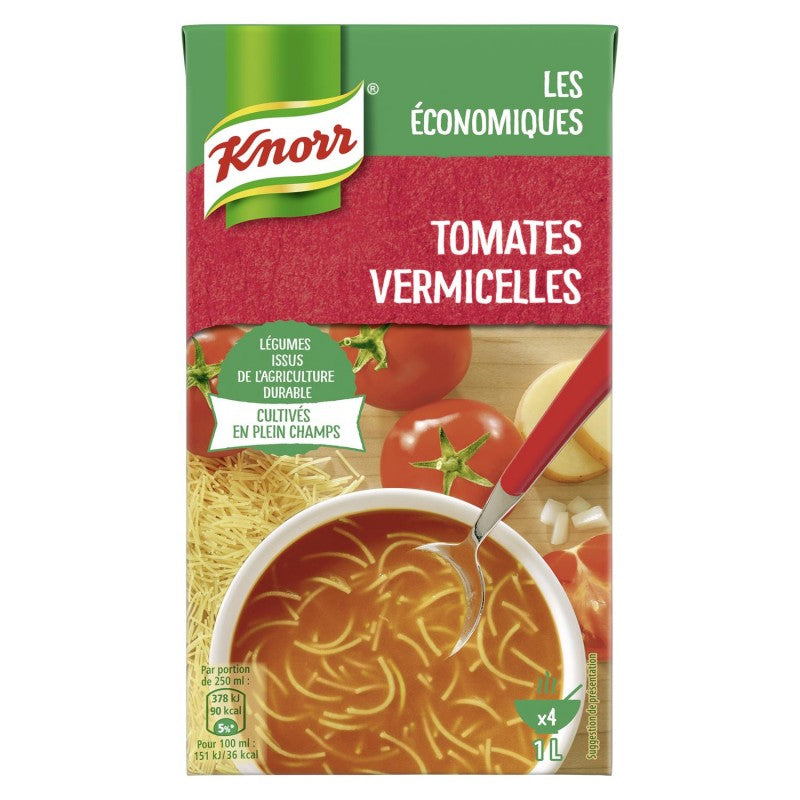KNORR Soupe Tomates Vermicelles 1L - Marché Du Coin