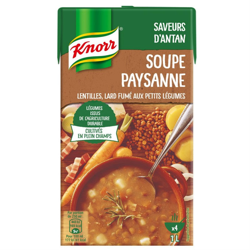 KNORR Soupe Paysanne 1L - Marché Du Coin