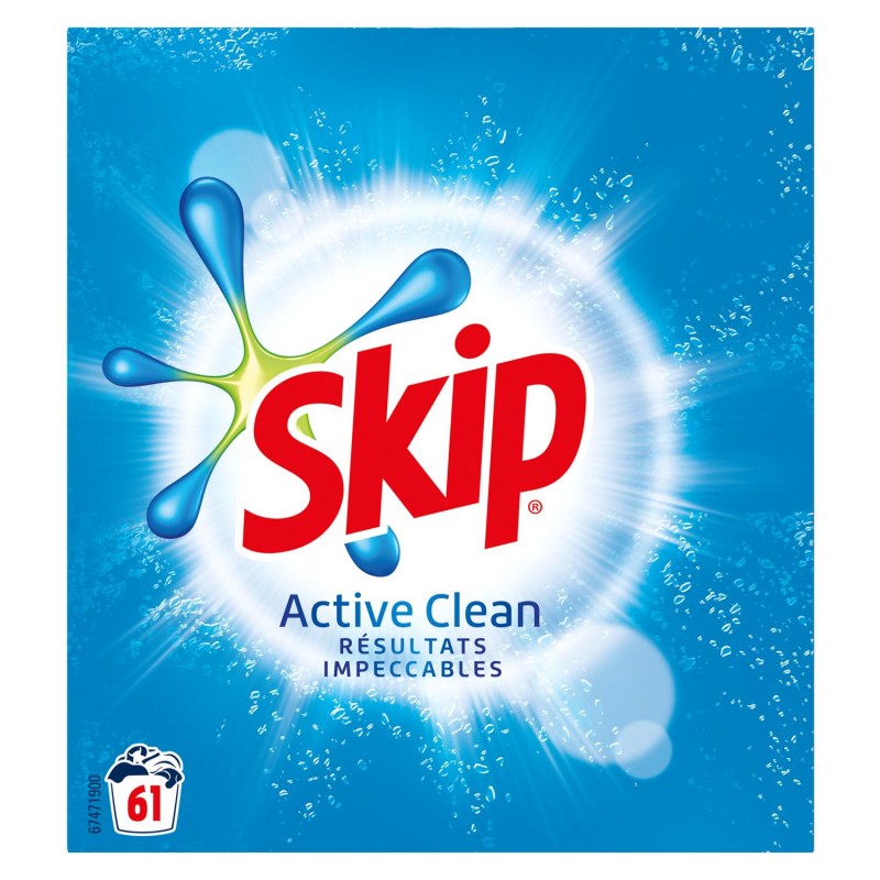 SKIP Poudre Active Clean 4.2Kg - Marché Du Coin