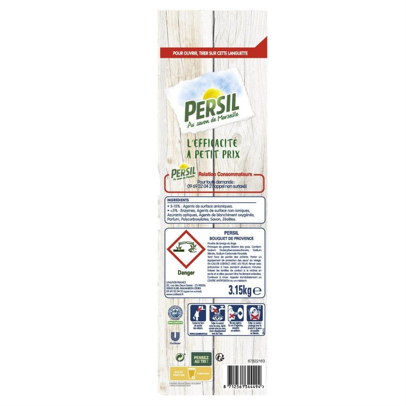 PERSIL Bouquet De Provence 3Kg - Marché Du Coin