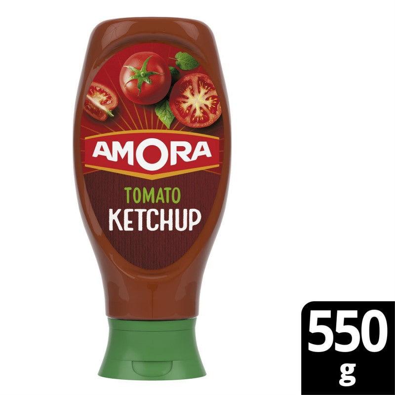 AMORA Ketchup Nature 550G - Marché Du Coin