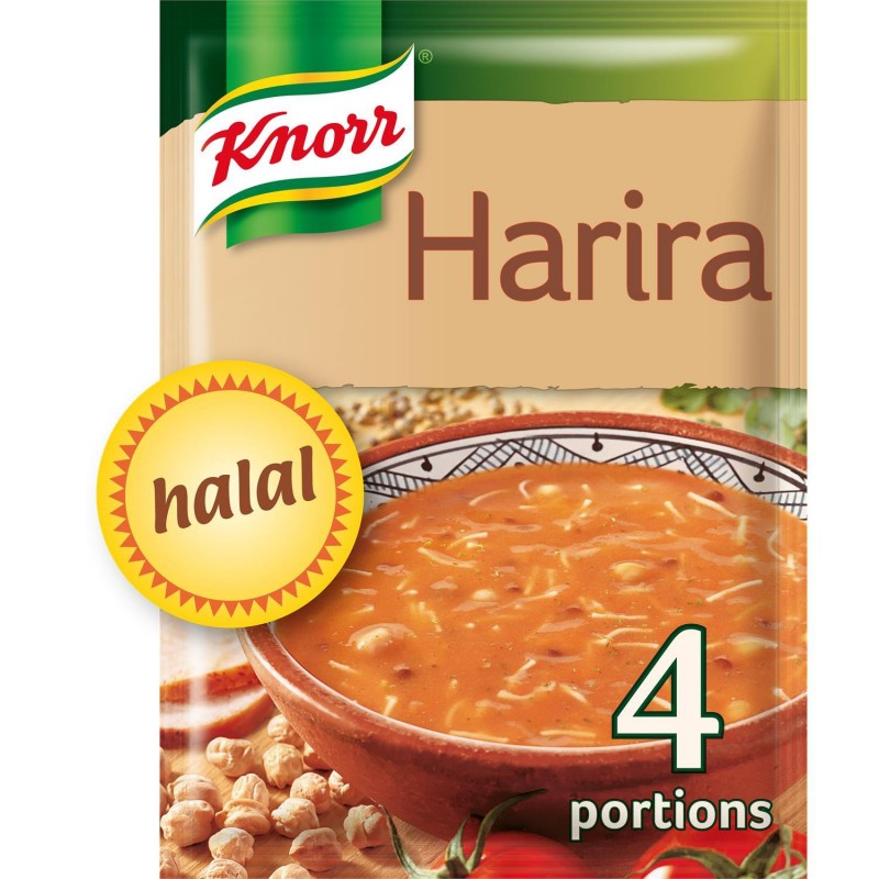 KNORR Soupe Harira Halal 115G 4 Portions - Marché Du Coin