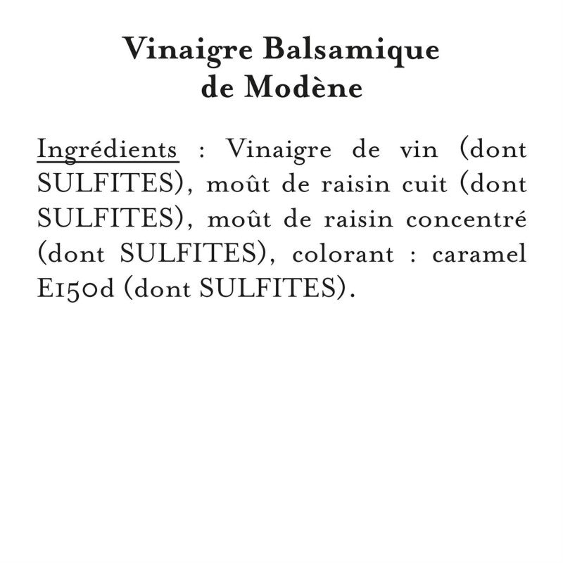MAILLE Vinaigre Balsamique 75Cl - Marché Du Coin