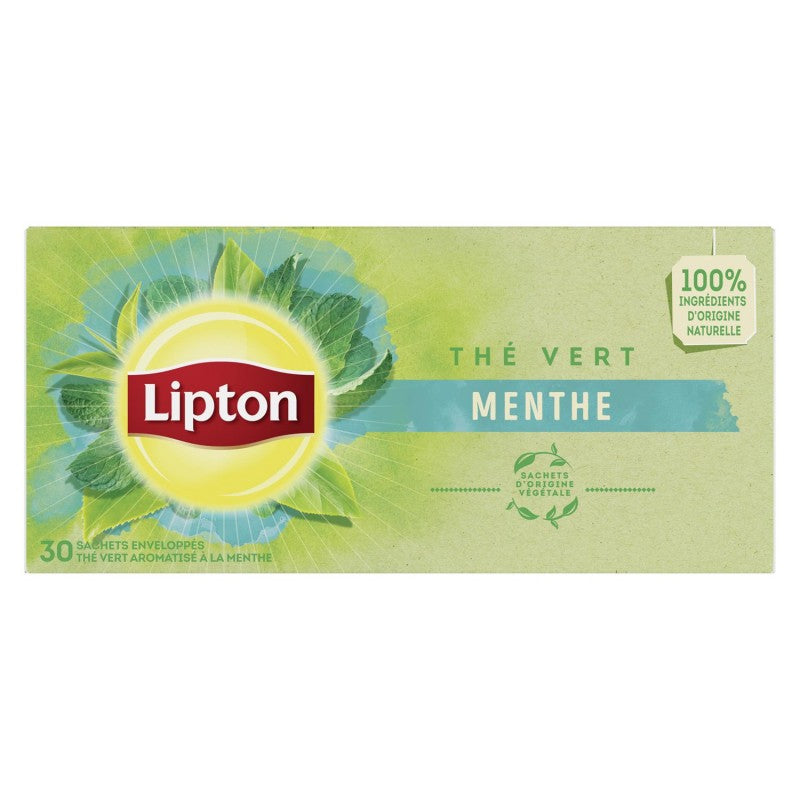 LIPTON Thé Vert Menthe 48G - Marché Du Coin