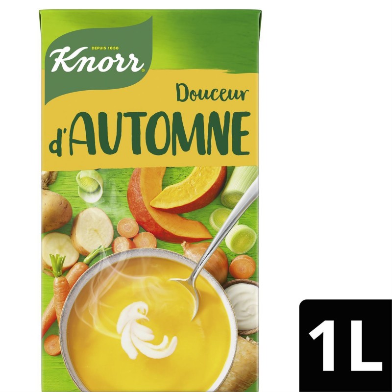 KNORR Soupe Douceur D'Automne Crème Fraiche 1L - Marché Du Coin