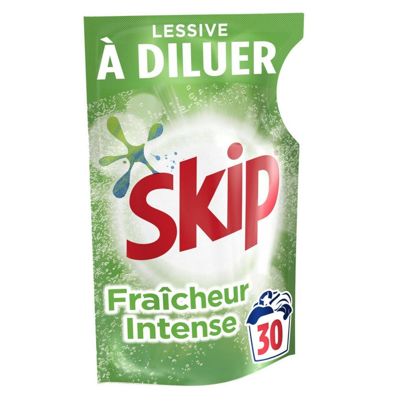 SKIP Lessive Liquide A Diluer Fraicheur Intense 30 Lavages 500Ml - Marché Du Coin