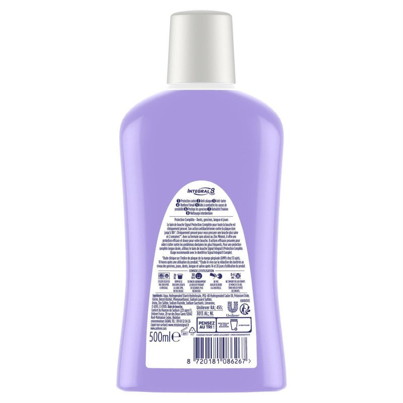 SIGNAL Integral 8 Bain De Bouche Proctection Complète 500Ml - Marché Du Coin