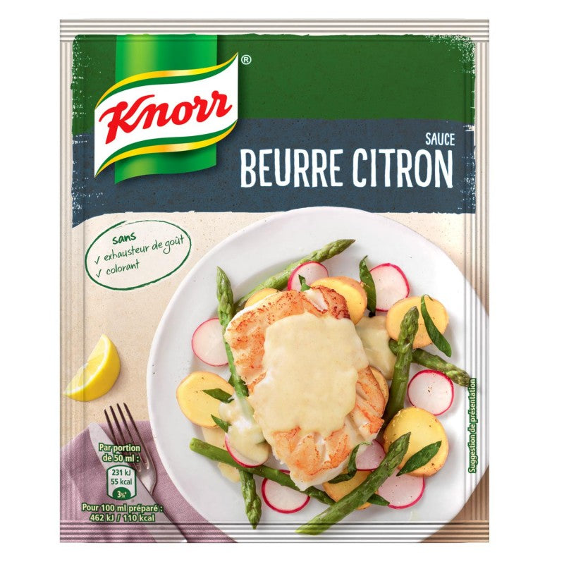 KNORR Sauce Deshydratée Beurre Citron 42G - Marché Du Coin