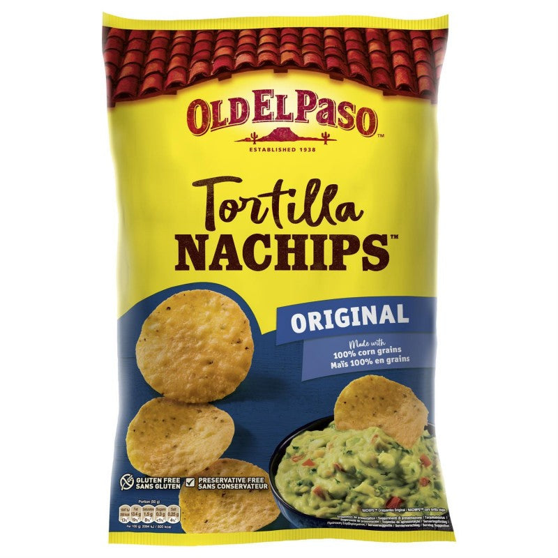 OLD EL PASO Chips Crunchy Nachips 185G - Marché Du Coin