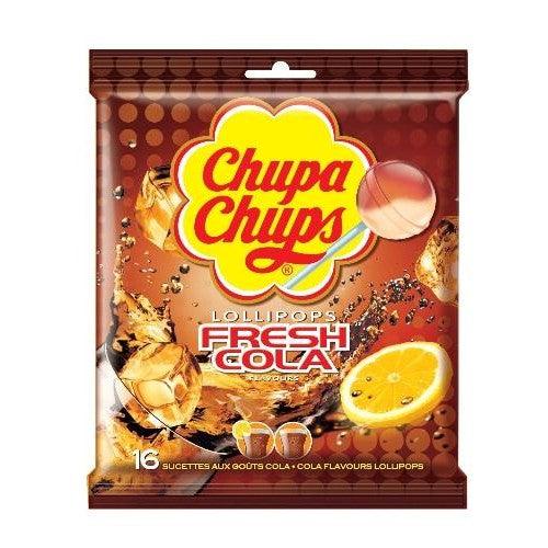 CHUPA CHUPS Sucettes Au Fresh Cola Sachet De 192G - Marché Du Coin