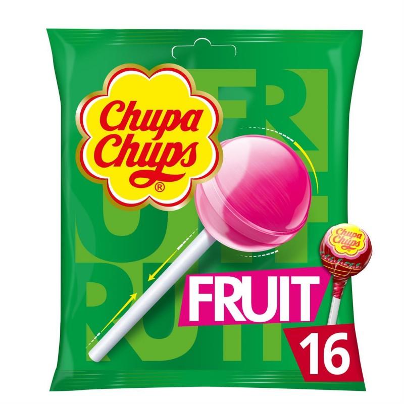 CHUPA CHUPS Sucettes Aux Fruits 192G - Marché Du Coin