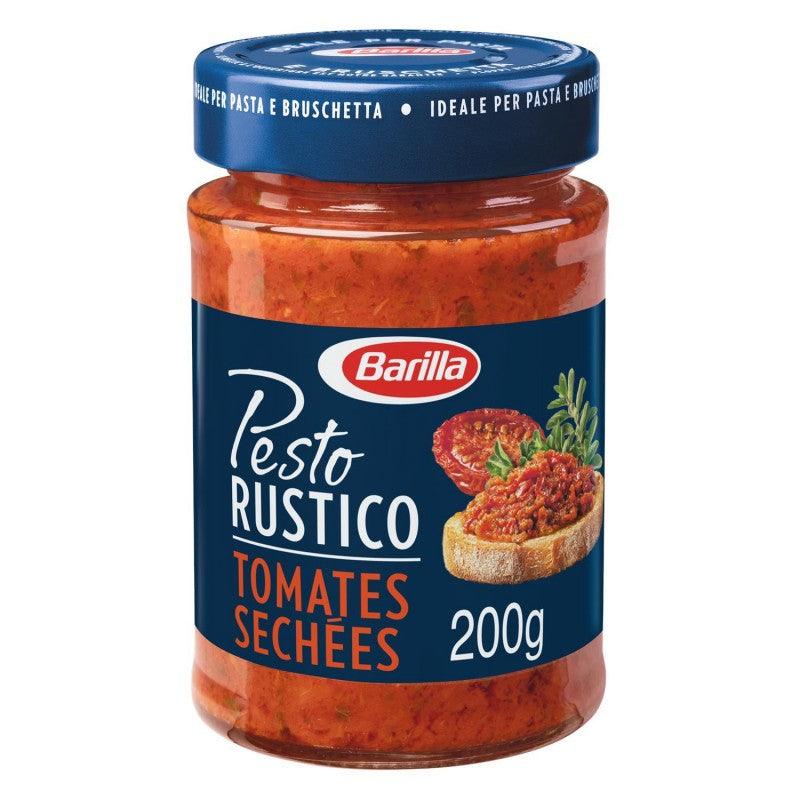 BARILLA Sauce Pesto Rustico Tomates Sechées 200G - Marché Du Coin