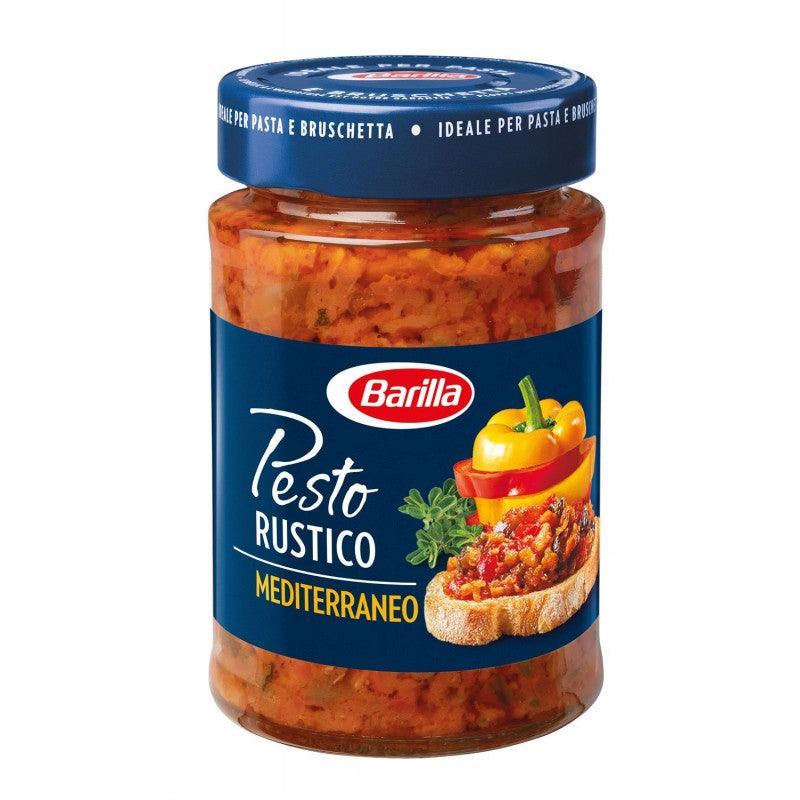 BARILLA Sauce Pesto Rustico Légumes Méditéranéen 200G - Marché Du Coin