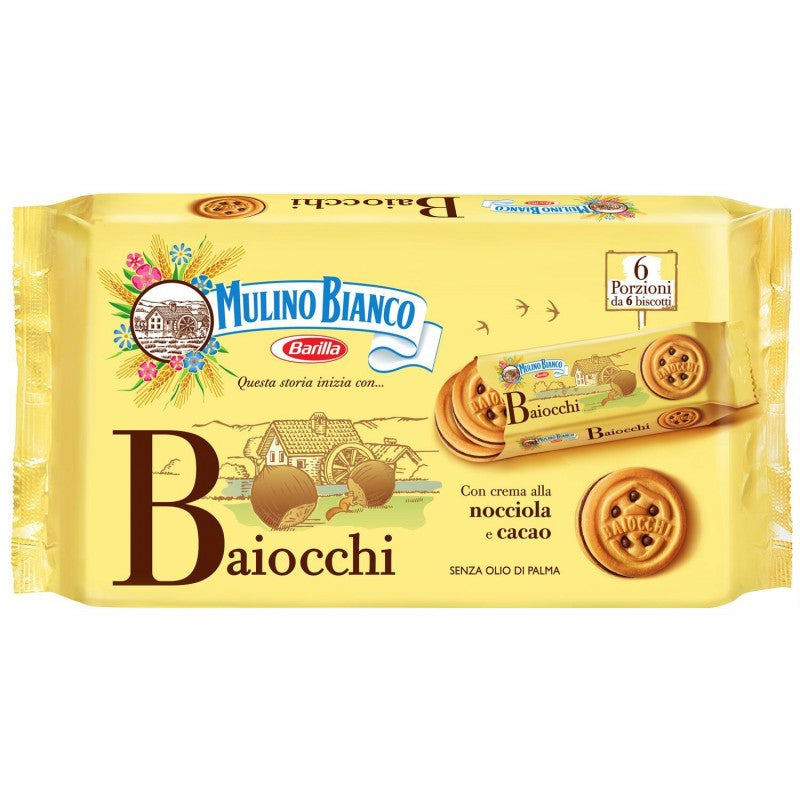 MULINO BIANCO Baiocchi Nocciola Snack 336G - Marché Du Coin