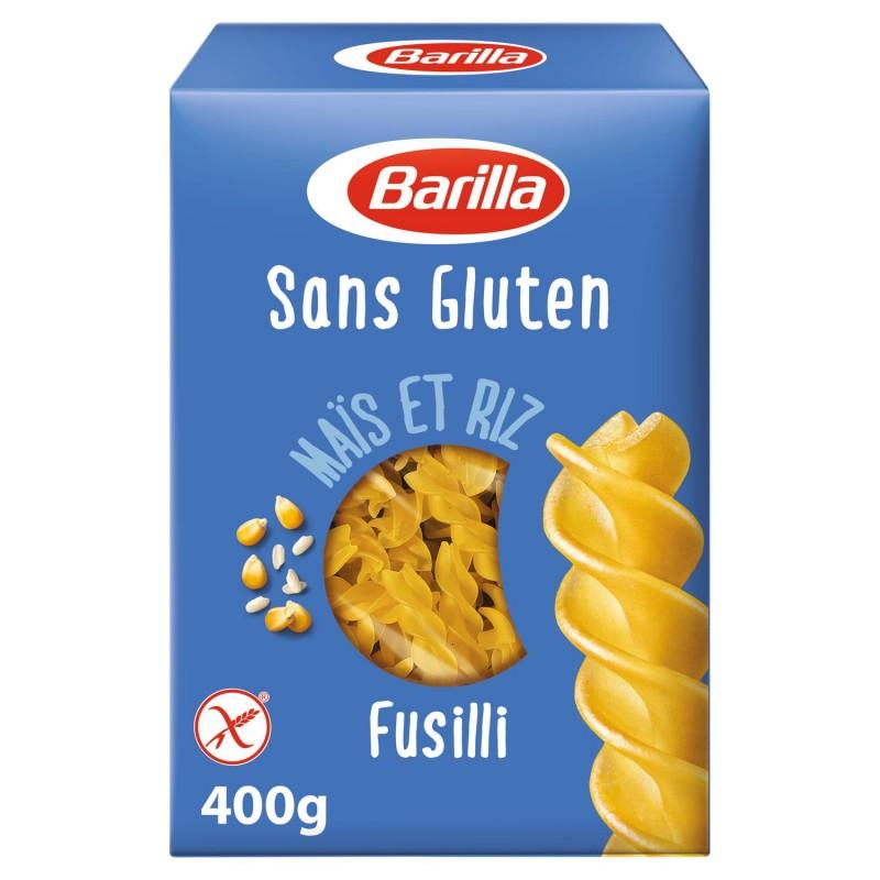 BARILLA Pates Fusilli Sans Gluten 400 G - Marché Du Coin