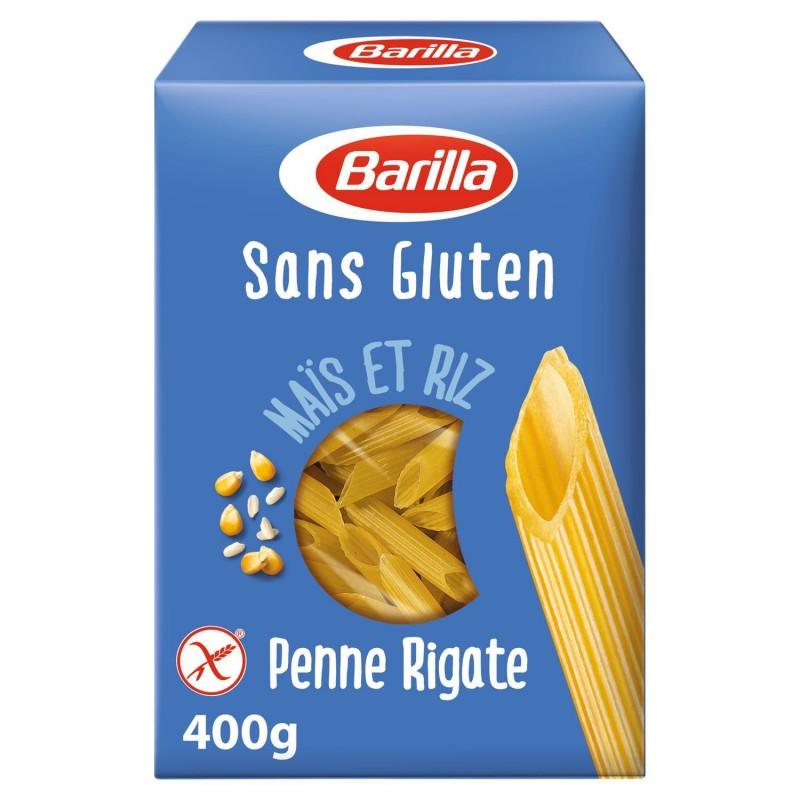 BARILLA Pates Penne Rigate Sans Gluten 400G - Marché Du Coin