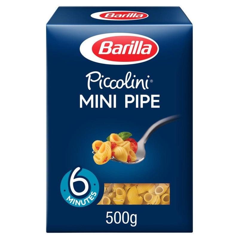 BARILLA Pates Piccolini Mini Pipe Rigate 500G - Marché Du Coin