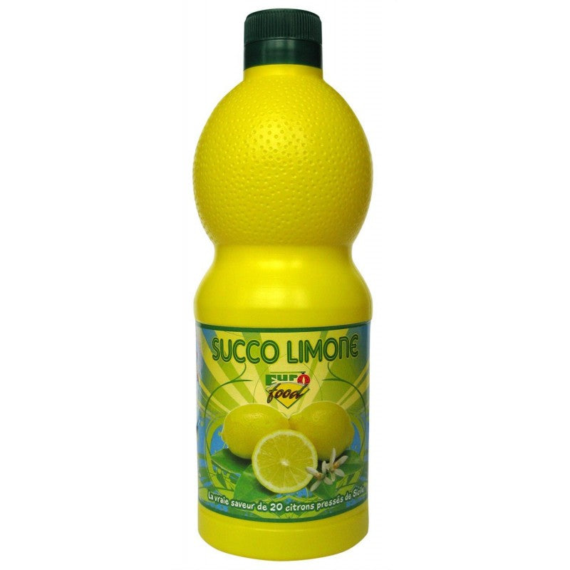 EUROFOOD Jus De Citron Jaune Succo Limone 50Cl - Marché Du Coin