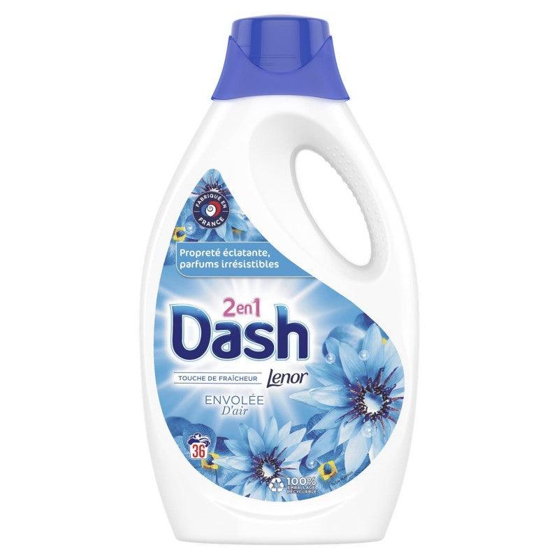 DASH 2 In 1 Liquide Détergent Envolée D'Air 1.8L - Marché Du Coin