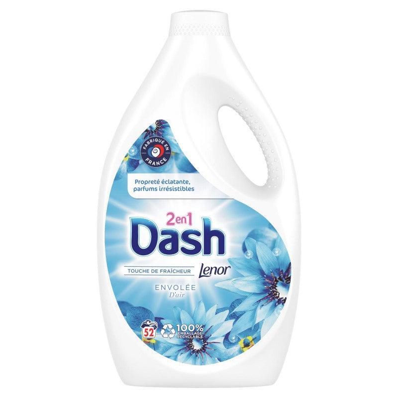 DASH 2 In 1 Liquide Détergent Envolée D'Air 2.6L - Marché Du Coin