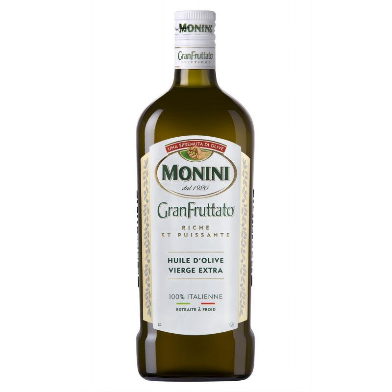 MONINI Huile D'Olive Vierge Extra Granfruttato 75Cl - Marché Du Coin